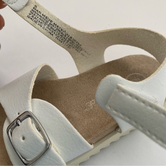 Cat &Jack toddler footbed sandals size 5 summer wear open toe kid's sandals. - Picture 4 of 9